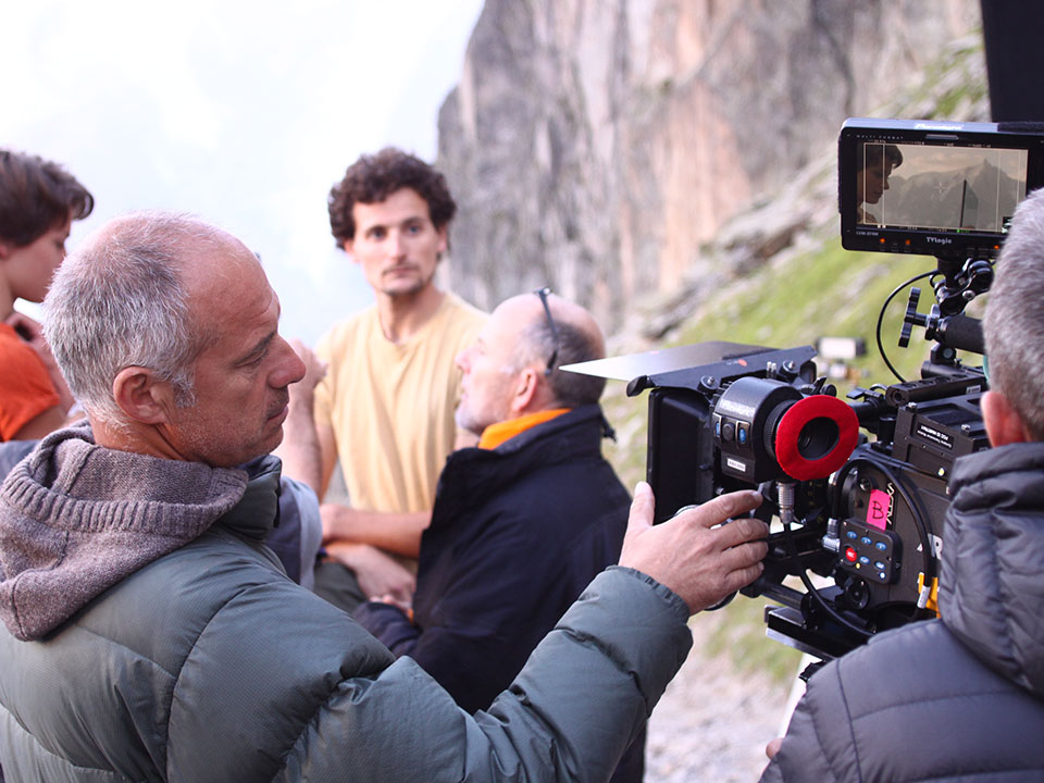 Shooting in Brevent, Chamonix